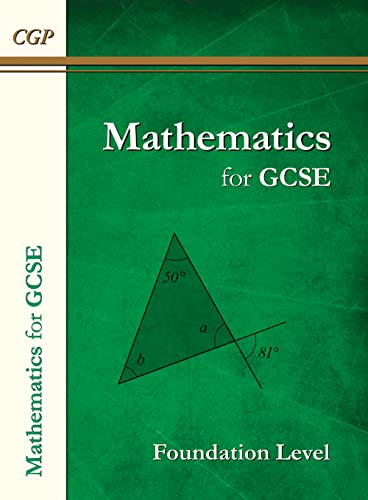 Maths for GCSE Textbook: Foundation: for the 2024 and 2025 exams (CGP GCSE Maths) von Coordination Group Publications Ltd (CGP)